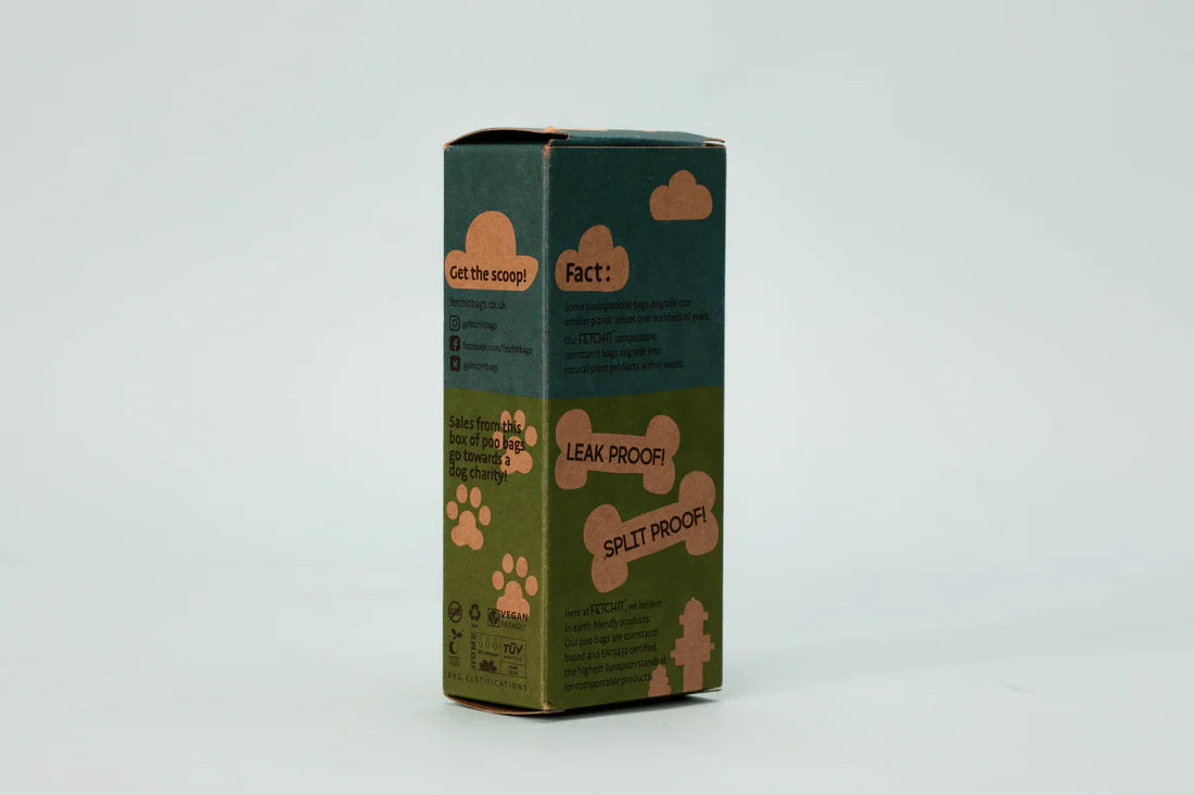 Fetchit Classic Compostable (60) Poo Bags