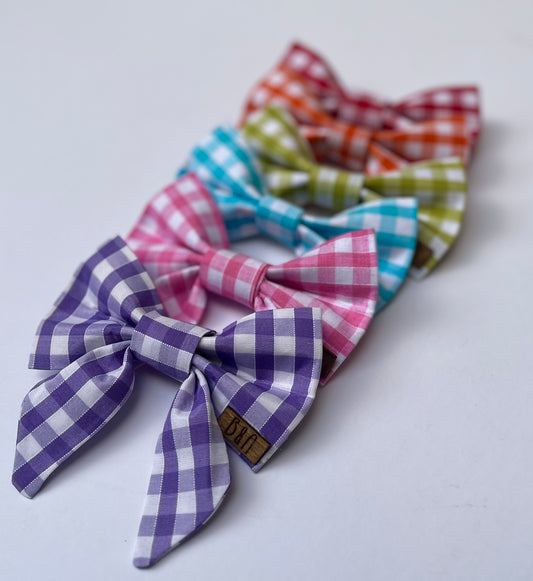 Gingham Bowtie