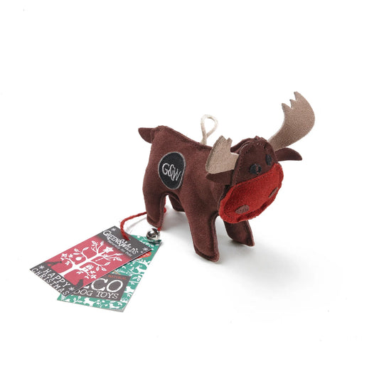 Rudy Reindeer Eco Dog Toy by Green and Wilds