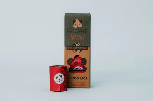 Fetchit Mini -Compostable Poo Bags (80 Bags)