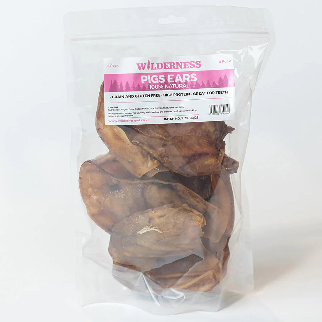 Pig Ears - 8 Pack