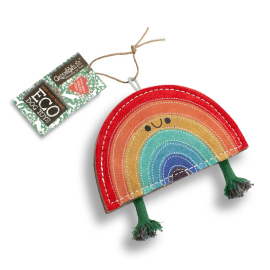 Rainbow Warrior Eco Dog Toy by Green and Wilds