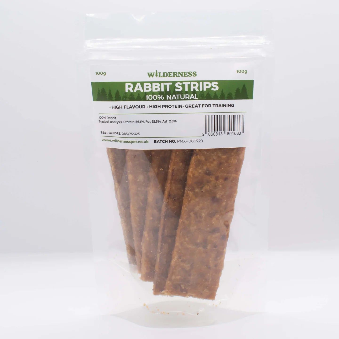 Meaty strips - Various Proteins 100g